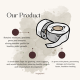 Hug A Plant Plastic Wrapping Tape for Nursery and Garden