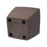 Cubo N-40 Planter 40CM Square Rotomolded Plastic Pot With Wheels for Home & Garden (Pack Of 1, 40CM | 15 INCH)