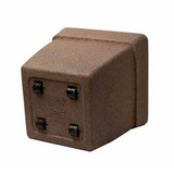 Hug A Plant | Barca Square Rotomolded Plastic for Home & Garden (Sand Stone Finish, Pack of 1)