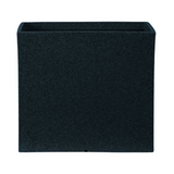 Quebec Square Rotomolded Plastic Pot for Home & Garden (Midnight Stone Finish, Pack of 1)