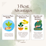 Hug A Plant Plastic Wrapping Tape for Nursery and Garden