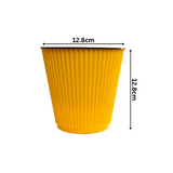 Kia 12.8cm Round Pot With Inner Planters for Home, Office, Home & Garden (12.8CM | 5INCH)