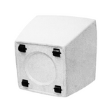 Cubo N-40 Planter 40CM Square Rotomolded Plastic Pot With Wheels for Home & Garden (Pack Of 1, 40CM | 15 INCH)