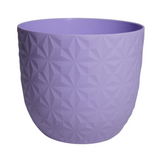 Verona Diamond Planter 22cm Round Plastic Pot For Home & Garden (22CM | 8INCH)