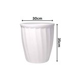 Kyiv Planter Round Plastic Pot for Home & Garden Decor
