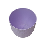 Verona Diamond Planter 14cm Round Plastic Pot For Home & Garden (14CM | 5.5INCH)