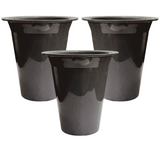 Mascot 10 Clear Round 5inch selfwatering Pot With Wick For Tabletop | Office | Indoor Garden | Home& Garden (5INCH | 13CM)