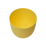 Verona Diamond Planter 14cm Round Plastic Pot For Home & Garden (14CM | 5.5INCH)