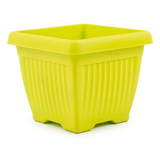 Hug A Plant | Bello Square 35CM Plastic Pot for Home & Garden (Pack of 1)