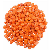 Orange Painted Pebbles for Decoration |Garden|Table|Terrariums| Home Decor|Vase Fillers