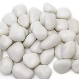 White Polished Pebbles for Decoration |Garden|Table|Terrariums| Home Decor|Vase Fillers