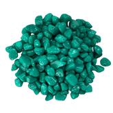 Aqua Green Painted Pebbles for Decoration |Garden|Table|Terrariums| Home Decor|Vase Fillers