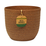 Verona Eco 22cm Round Plastic Pot For Home & Garden (22CM | 8INCH)