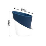 Atlantis Self-watering Plastic Pot for Home & Garden Decor