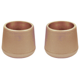 Mudkuda Golden Round Plastic Pot for Home & Garden