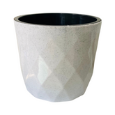 SL Diamond 32cm Round Planter With inner For Home | Office | Indoor Garden | Home& Garden
