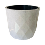 SL Diamond 32cm Round Planter With inner For Home | Office | Indoor Garden | Home& Garden