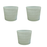 Hug A Plant Oval White colour for Home & Garden