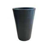 Roll Pot (1913) 33CM Rotomolded Round Planter for Home Gardening | Indoor Gardens |Home & Garden (13INCH | 33CM, Grey Stone Finish)