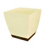Chatura 23cm Square Self-Watering Plastic Pot Plastic Pot