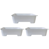 Bonsai Big 15cm Square Pot For Tabletop | Office | Indoor Garden | Home& Garden (6INCH | 15CM)