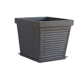 Marco Rotomolded Pots And Tray for Home & Garden (Pack of 1)