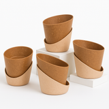 Atlantis Eco Friendly Self-Watering Pots | Made of Crop Waste | UV Protected Indoor Outdoor Balcony Pots for Home & Garden Décor