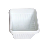 Hug A Plant |Bello Square 20CM Plastic Pot for Home & Garden (Pack of 1)