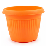 Hug A Plant | Bello Round 30CM Plastic Pot for Home & Garden (Pack of 1)