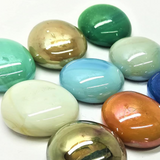 Hard Mixed Glass Pebbles for Decoration |Garden|Table|Terrariums| Home Decor|Vase Fillers