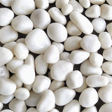 White Rodi Polished Pebbles for Decoration |Garden|Table|Terrariums| Home Decor|Vase Fillers