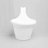 Hug A Plant | Bello Hook Hanging Plastic Pot for Home & Garden (Pack of 1)