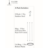 Uri 1 Tier Hanging Accessory for Ronda 2320 Home & Garden