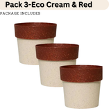 Hug A Plant Arty Eco Round Planter