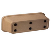 Florence XL 90CM Rectangle Rotomolded Plastic Pot With Wheels for Home & Garden (Pack Of 1, 90CM | 35 INCH)