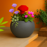 Globe Rotomolded Pots for Home & Garden (Pack of 1)