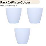 Hug A Plant 5 Inch Avant White colour for Home & Garden