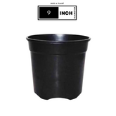 9 Inch Gro Pro Black Plastic Pot for Home & Garden