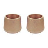 Mudkuda Golden Round Plastic Pot for Home & Garden