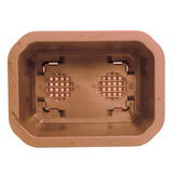 Hug A Plant |Juniper 40CM Rectangle Plastic Pots for Home & Garden (40CM| 15 INCH)