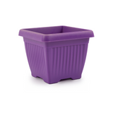 Hug A Plant |Bello Square 20CM Plastic Pot for Home & Garden (Pack of 1)