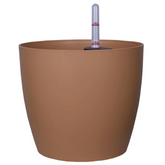 Ronda 2320 Round Plastic Pot With Self-Watering Kit
