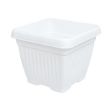 Hug A Plant | Bello Square 35CM Plastic Pot for Home & Garden (Pack of 1)