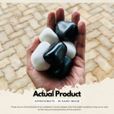 Black & White Polished Pebbles for Decoration |Garden|Table|Terrariums| Home Decor|Vase Fillers