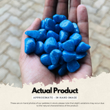 Blue Pebbles for Decoration |Garden|Table|Terrariums| Home Decor|Vase Fillers