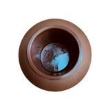 Hug A Plant |Kiwi Round Plastic Pot for Home & Garden (22CM|9INCH,Pack of 1)