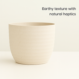 Verona Eco-friendly Pot | Bamboo-Based, UV-Protected Tabletop Planters | Eco-Friendly Pots for Indoor Plants, Home Décor, Balcony & Garden