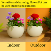 Globe Rotomolded Pots  for Home & Garden (Pack of 1)