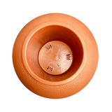 Hug A Plant |Kiwi Round Plastic Pot for Home & Garden (22CM|9INCH,Pack of 1)