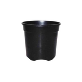 7 Inch Gro Pro Black Plastic Pot for Home & Garden